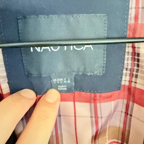 Nautica Men's Red Jacket Coat Size XL - Picture 7 of 7